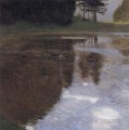 Stiller Weiherim Schlobparkvon Kammer Symbolism Gustav Klimt